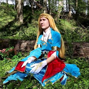 Zelda Frisky forest frolic trap cosplay