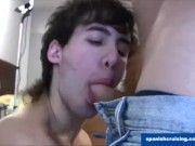 Twink fucked in casting