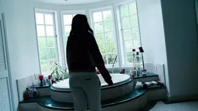 Stunning Latina slut Charley Chase deepthroat and rides cock