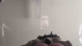Giantess Ebony Goddess Accidentally Sits on Tiny Roommate & Punishes Her with Farts, Feet & Financial Domination