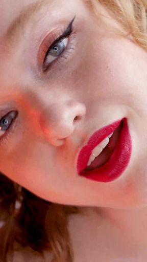 Lipstick and Spit Fetish and Whispering