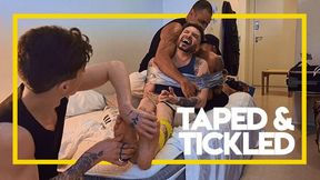 Taped Together and Tickled Mercilessly (1080p) Gay Bondage - Gay Domination - Tickling - Foot Fetish - BDSM