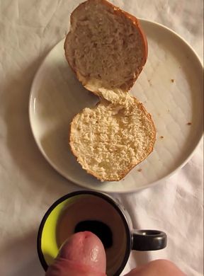 The morning hour has urine in the mouth.Part 1