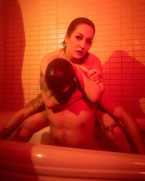 Shower with My slave