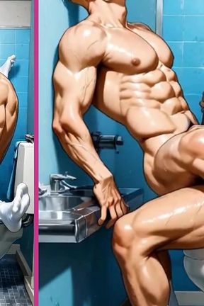 POV: You're Fucking Your Friend's Hot Ass with Lust in the Gym Bathroom.