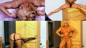 Monica's Blonde and Sensuous Muscles