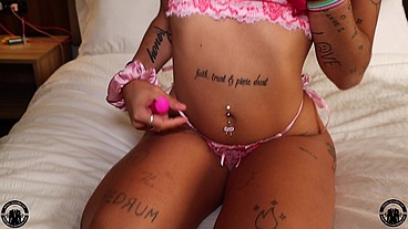 Alternative Greek Slut Nali Marie Loves to be Used by Big Black Dick