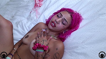 Alternative Greek Slut Nali Marie Loves to be Used by Big Black Dick