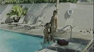 Horny gay slut masturbates and sucks cock hungrily