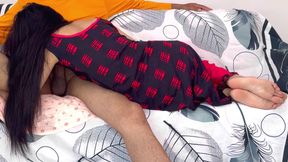 Indian old man fucked his own daughter-in-law's tight pussy