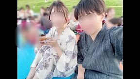 【vlog】名古屋vlog#3-あおまりカップル初めての花火大会デート