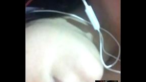 Hasiendo video llamada con mi esposa