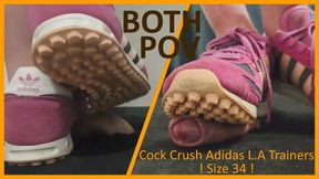 LittleShoes - Cock Crush Adidas L.A Trainers Size 34 | 032C