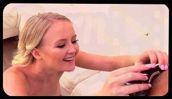 Blonde Bombshell Gets Punished with a Giant Dick