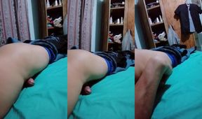Cum with no hands gay solo masturbation jerking off
