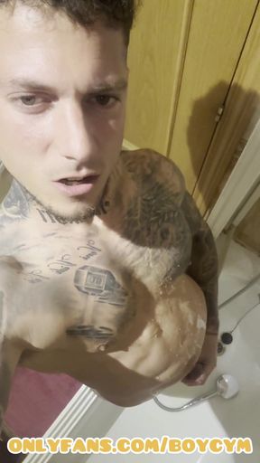 Pissing Myself Before Shower
