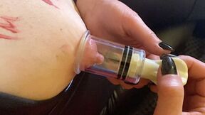 Nipples Suck By Hard Pumping