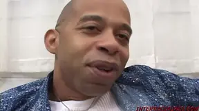 Brunette teen Michelle Christian takes on a massive black cock