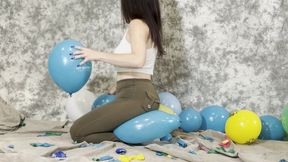 Old Withered Balloons Popped