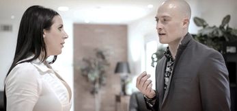 Busty BBW married MILF railed in office