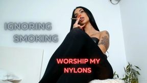 Ignoring brat takes advantage of your nylon...