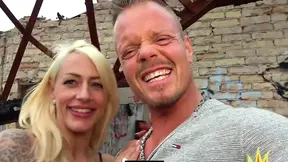 Blonde Harleen Van Hynten Gets Rough Outdoor Public Sex Action