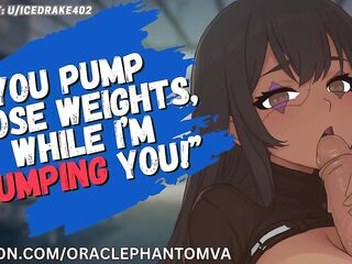 [F4M] U Pump Steel Whilst I Pump Your Shlong -- ASMR Audio Roleplay