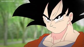 Gave in the ass for the new Iphone 15 pro max ! Videl from Dragon Ball hentai ! Anime