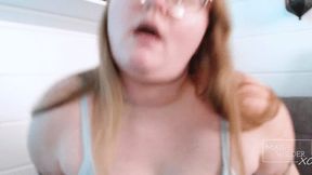 Sissy POV - Your BBW GF Turns You Into Fuck Doll for Friend