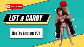 Ziva Fey Tries A Lift And Carry With Satans POV!