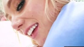 Wild Anal&#x1F44C; Thriller: AJ Applegate Devours Kaylee Evans' Tight Rump