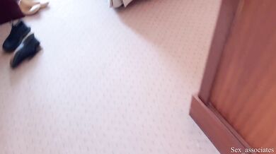 Hot stepmother shares the bed and her ass with a stepson