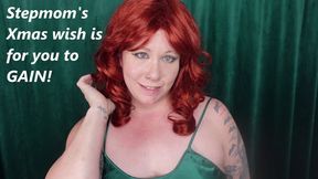*1280x720* Stepmom's Christmas Wish is for you to GAIN 20 pounds before the end of the year MP4