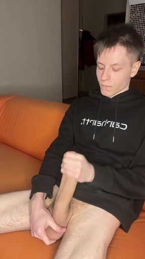 Shower Solo Has 18yo Moaning While Milking Dry