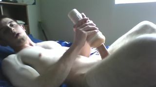 Colter's very first Fleshlight Video ever