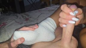 Sock Fetish,fucking with a Stepmom