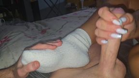 Sock Fetish,fucking with a Stepmom