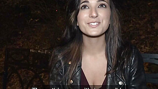 Creampie For Latina Brunette With Amazing Tits Who Gets Rizzed Outdoors By The Fake Public Agent