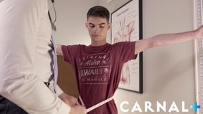 FunSizeBoys - DILF Dr Wolf destroys brunette Maxwell Dawsons tiny hole