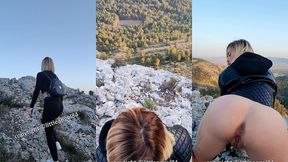 littleangel84 - petit solo en montagne, en hauteur, il se termine sur moi