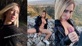 littleangel84 - petit solo en montagne, en hauteur, il se termine sur moi