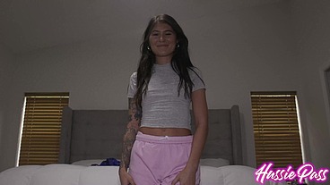 Charlotte Mae Deepthroats Brickzilla's Thirteen Inch BBC Debut!
