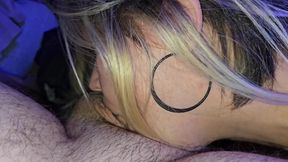 BJ Late at Night and Prone Bone with Cumm on Ass