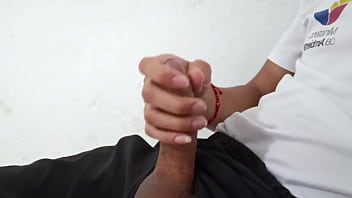 Homemade masturbation &ndash_ showing how big my cock is