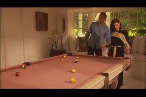 After Losing A Game Of Pool, She Gives Her Ass To Her Husband!