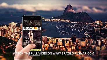 The Tourist matches with the sexy Larissa Leite and covers her in cum