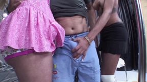 Italian Man Gets Cuffed And Stuffed Non-Stop By Two Clubbing Tranny Sluts - Shemale n Trans