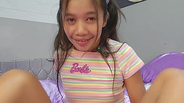 Teen role-play pov sex