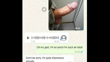 I Accidentally Sent My Stepmom a Dick Pic on WhatsApp - And That Was Her Reaction | AI-generated