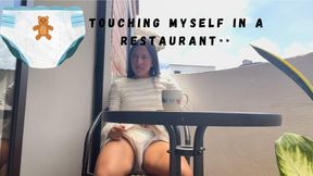 Touching with diapers in public